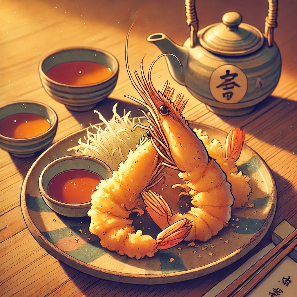 Ebi tempura from Wakoku!