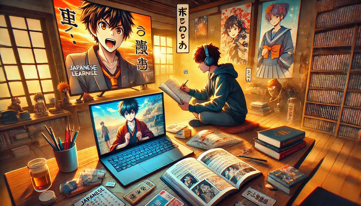 Learn Japanese ONLINE Through Anime and Manga