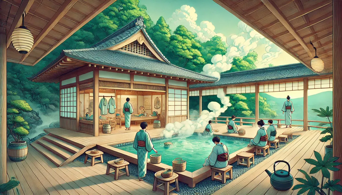 Experiencing a Traditional Japanese Bathhouse