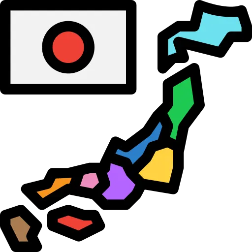 Wakoku - Japan Map Icon