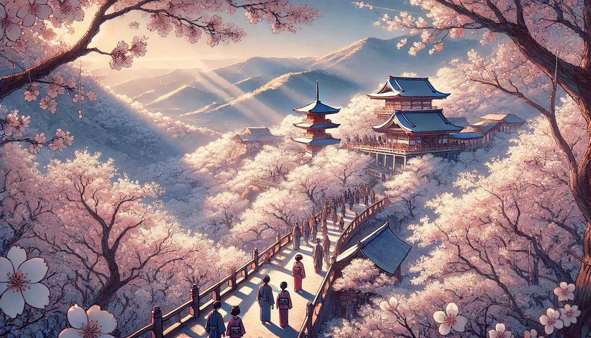 Cherry Blossoms at Mount Yoshino: Japan's Hanami Experience
