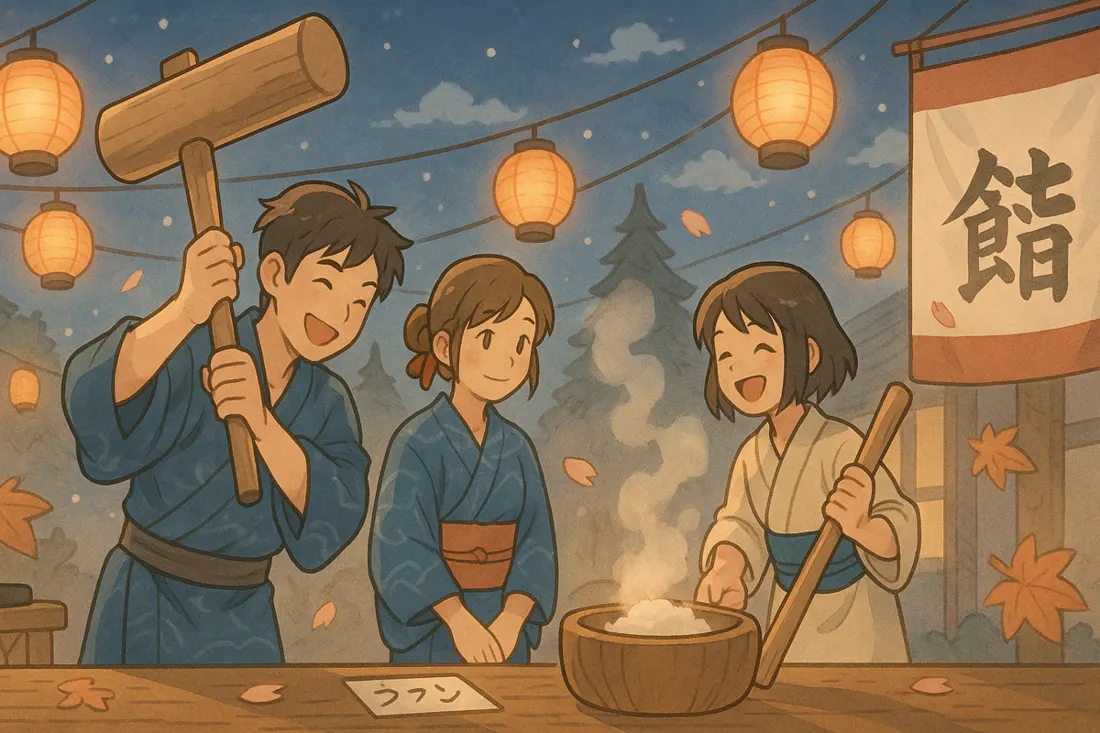 How to Read and Write the Mochi Kanji (餅)