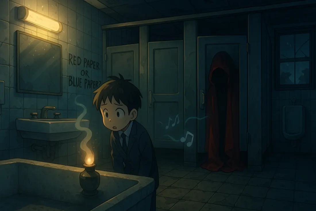 Aka Manto Story: Japan’s Terrifying Toilet Ghost