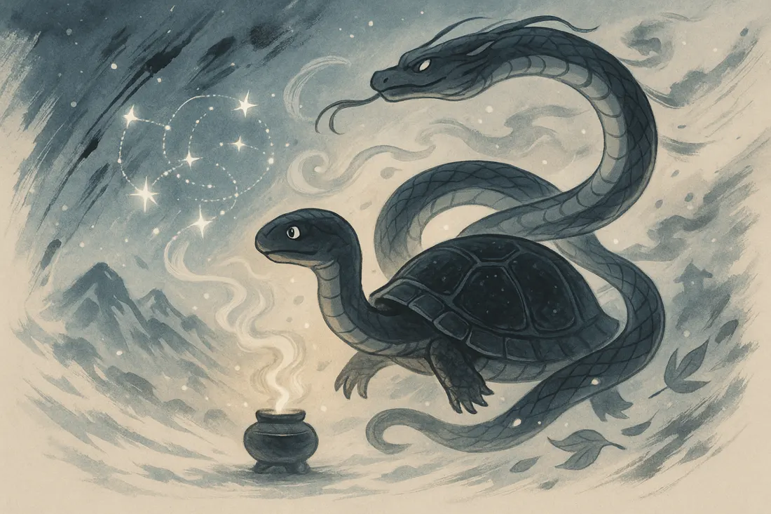 Genbu: Japan’s Celestial Black Tortoise of the North